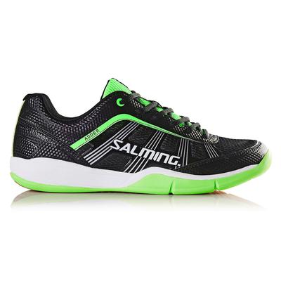 Salming Mens Adder Indoor Court Shoes - Black/Green - main image