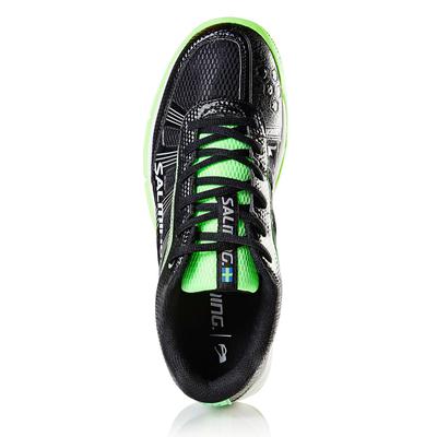 Salming Mens Adder Indoor Court Shoes - Black/Green - main image