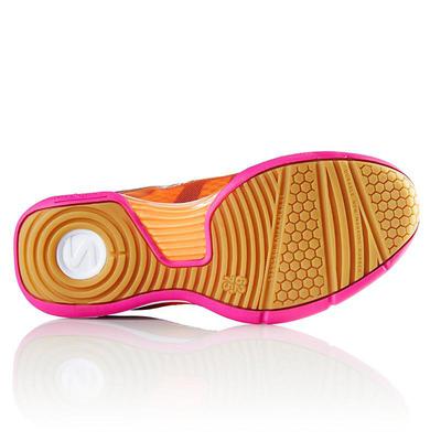 Salming Womens Viper 4 Indoor Court Shoes - Purple/Orange - main image
