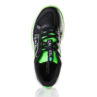 Salming Kids Adder Indoor Court Shoes - Black/Green