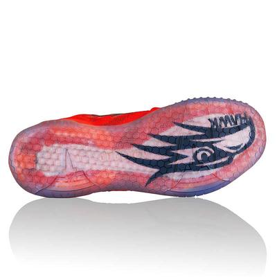 Salming Mens Hawk Indoor Court Shoes - Black/Lava Red - main image