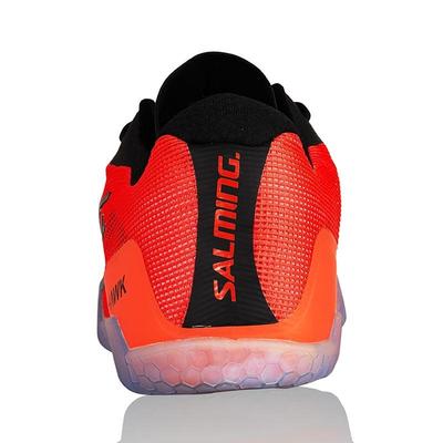 Salming Mens Hawk Indoor Court Shoes - Black/Lava Red - main image
