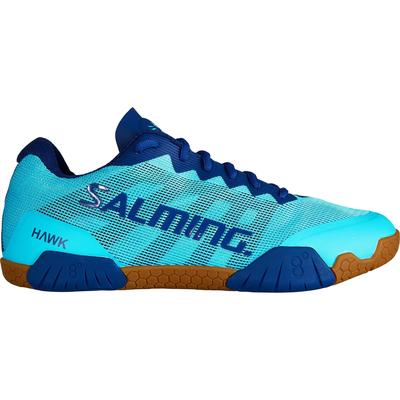 Salming Womens Hawk Indoor Court Shoes - Deco Mint/Limoges Blue