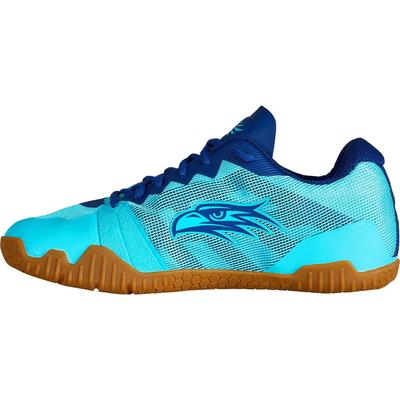 Salming Womens Hawk Indoor Court Shoes - Deco Mint/Limoges Blue