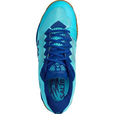 Salming Womens Hawk Indoor Court Shoes - Deco Mint/Limoges Blue - main image