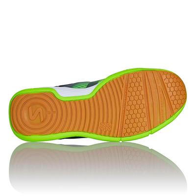 Salming Kids Falco Indoor Court Shoes - Green/Black - main image