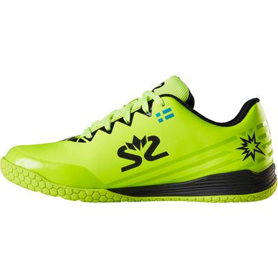 Salming Kids Spark Indoor Court Shoes - Fluo Yellow/Black - main image