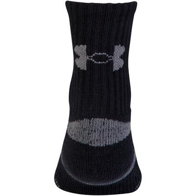 Under Armour Mens HeatGear Crew Socks (3 Pairs) - Black - main image
