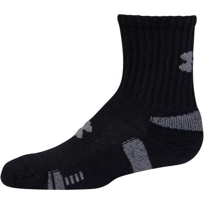 Under Armour Mens HeatGear Crew Socks (3 Pairs) - Black - main image