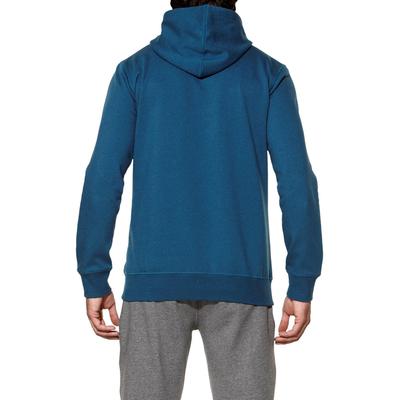 Asics Mens Graphic Hoodie - Mosaic Blue Heather - main image