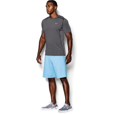 Under Armour Mens Raid Short Sleeve Tee - Carbon Heather - main image
