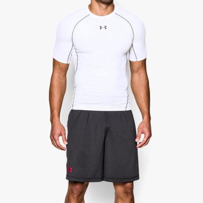 Under Armour Mens HeatGear Compression Top - White - main image