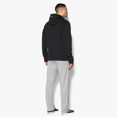 Under Armour Mens Storm Fleece Hoodie - Black/Green - main image