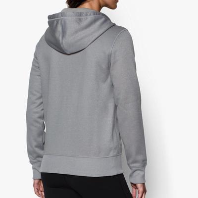 Under Armour Womens UA Armour Fleece Full Zip Hoodie - Grey - main image