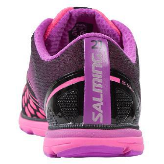Salming Womens Race Running Shoes - Black/Pink - main image