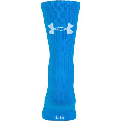 Under Armour Mens Twist Crew Socks - Electric Blue (3 Pairs) - main image