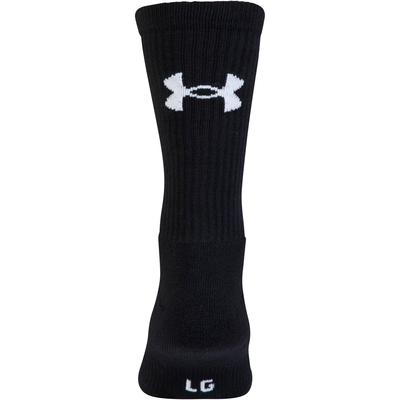 Under Armour Mens Twist Crew Socks (3 Pairs) - Red/Black/Blue - main image