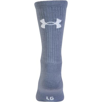 Under Armour Mens Twist Crew Socks (3 Pairs) - Red/Black/Blue - main image