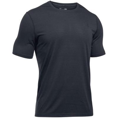 Under Armour Mens Fitted Striped Tee - Black - main image