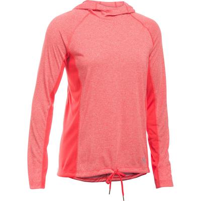Under Armour Womens Threadborne Train Twist Hoodie - Pomegranate - main image