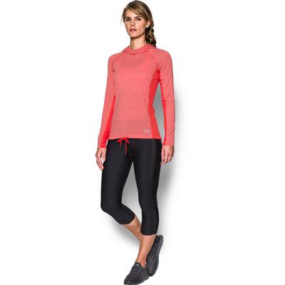 Under Armour Womens Threadborne Train Twist Hoodie - Pomegranate - main image