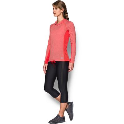 Under Armour Womens Threadborne Train Twist Hoodie - Pomegranate - main image