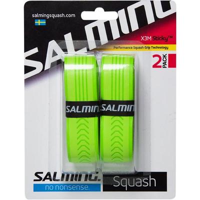 Salming Sticky Replacement Grip (2 Pack) - Lime Green - main image