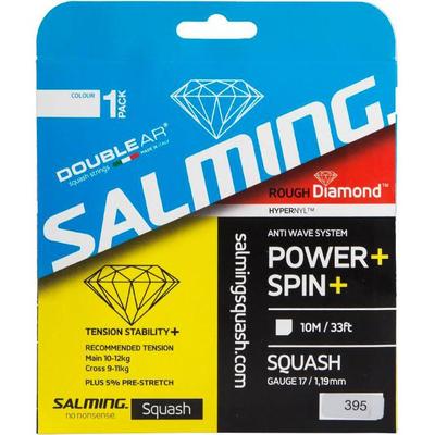 Salming Rough Diamond Squash String Set - Transparent
