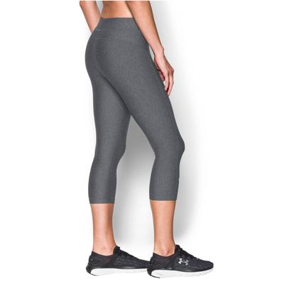 Under Armour Womens HeatGear Capri - Carbon Heather - main image