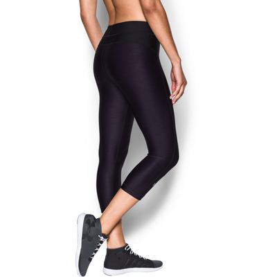 Under Armour Womens HeatGear Printed Capri - Imperial Purple - main image