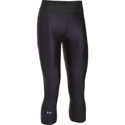 Under Armour Womens HeatGear Printed Capri - Imperial Purple - main image