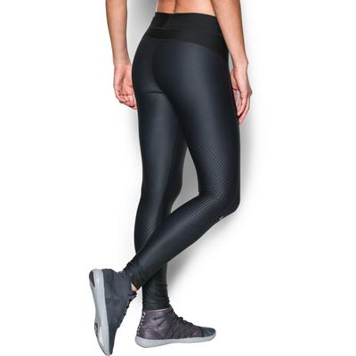 Under Armour Womens HeatGear Printed Leggings - Black - main image