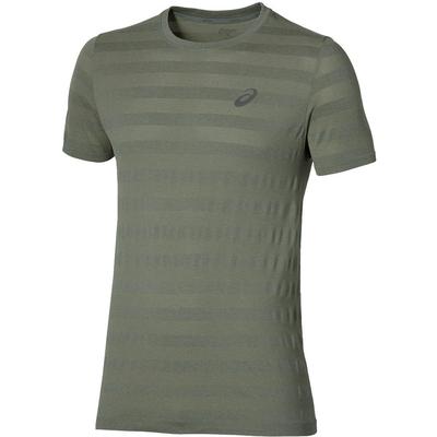 Asics Mens FuzeX Seamless Running Tee - Eucalyptus Green - main image