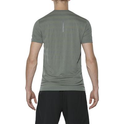 Asics Mens FuzeX Seamless Running Tee - Eucalyptus Green - main image