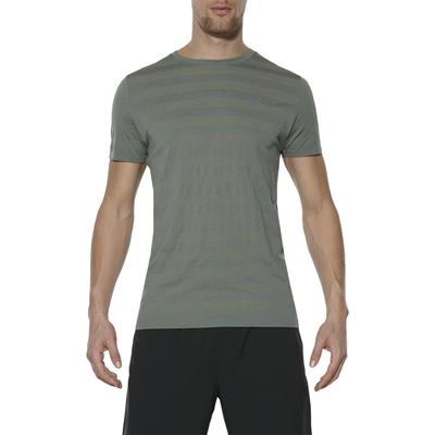 Asics Mens FuzeX Seamless Running Tee - Eucalyptus Green - main image
