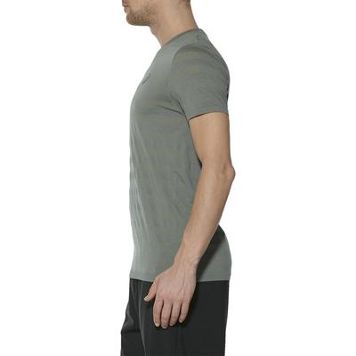 Asics Mens FuzeX Seamless Running Tee - Eucalyptus Green - main image