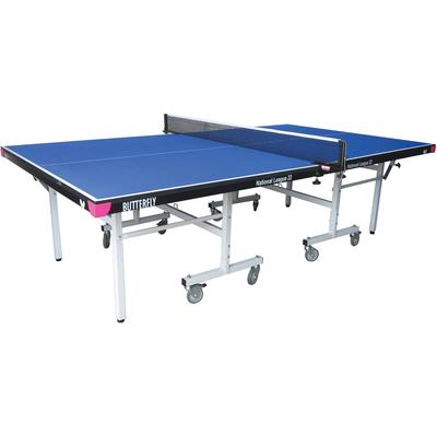 Butterfly National League Rollaway Indoor Table Tennis Table (22mm) - Blue - main image