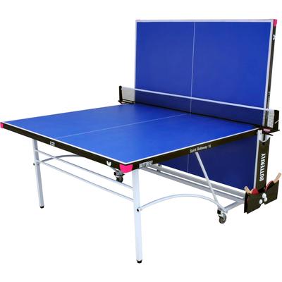 Butterfly Spirit Rollaway Indoor Table Tennis Table (16mm) - Blue