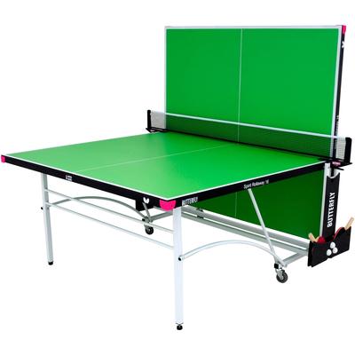 Butterfly Spirit Rollaway Indoor Table Tennis Table (16mm) - Green - main image