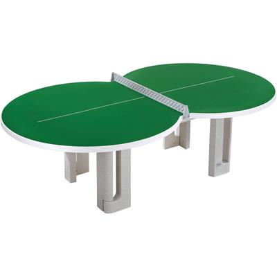 Butterfly Figure Eight Concrete 25mm Outdoor Table Tennis Table - Green - main image