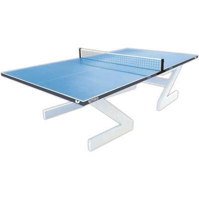 Butterfly City Concrete 40mm Outdoor Table Tennis Table - Blue - main image