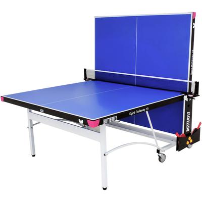 Butterfly Spirit Rollaway Indoor Table Tennis Table (19mm) - Blue - main image