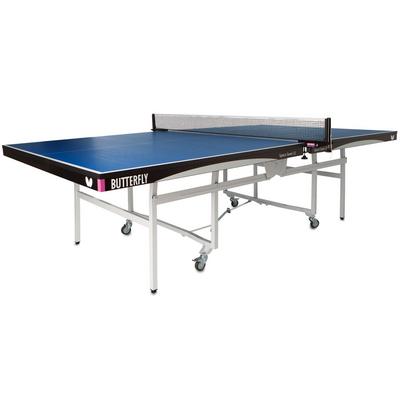 Butterfly Space Saver Rollaway Indoor Table Tennis Table (22mm) - Blue - main image