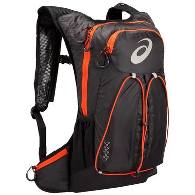 Asics Lightweight Running Backpack - Black/Orange - main image