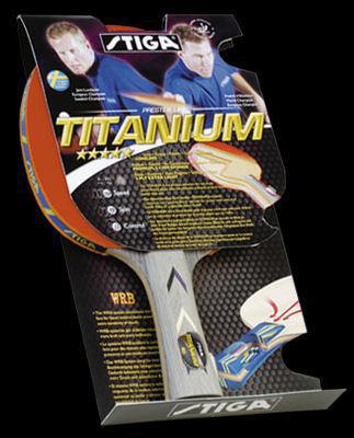 Stiga Titanium Table Tennis Bat - main image