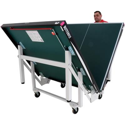 Butterfly Centrefold Rollaway Indoor Table Tennis Table (25mm) - Green - main image