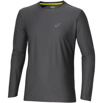 Asics Mens Long Sleeve Running Top - Dark Grey - main image