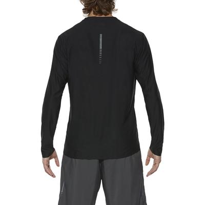 Asics Mens Long Sleeve Running Top - Black - main image