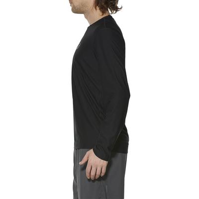 Asics Mens Long Sleeve Running Top - Black - main image