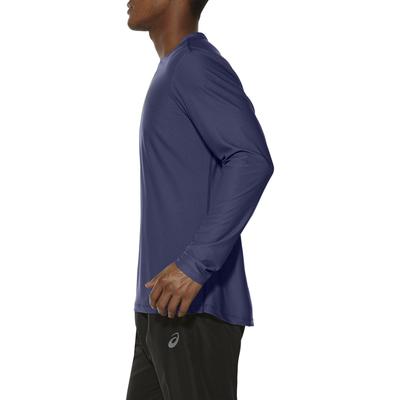 Asics Mens Long Sleeve Running Top - Indigo Blue - main image